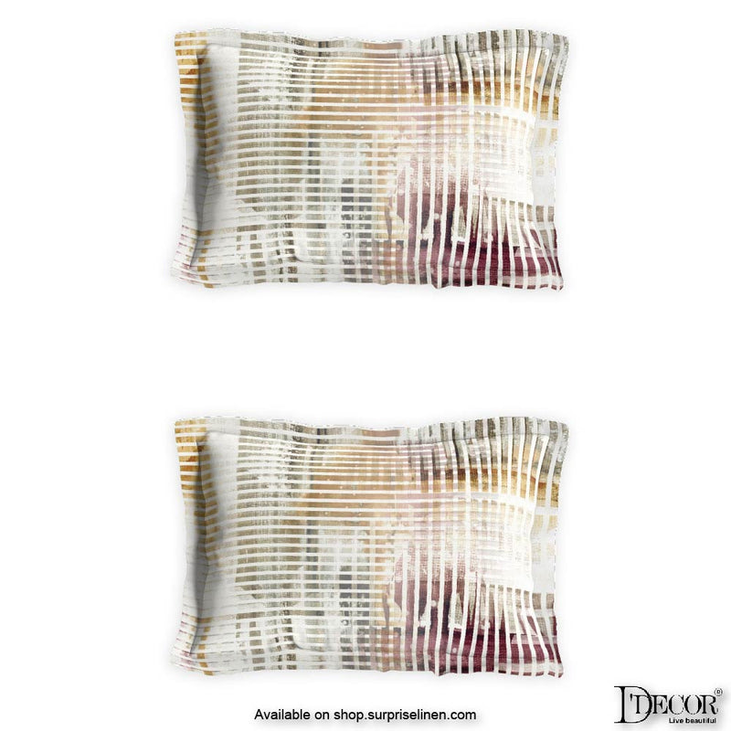 D'Decor- Esteem Collection Splash Mimosa Bed Sheet Set