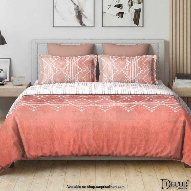 D'Decor- Esteem Collection Mellow Flamingo Bed Sheet Set