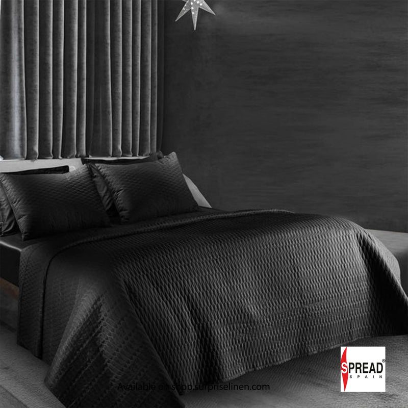 Spread Spain - Crystal Day And Night 3 Pcs Bed Cover Set (Moonless Night)