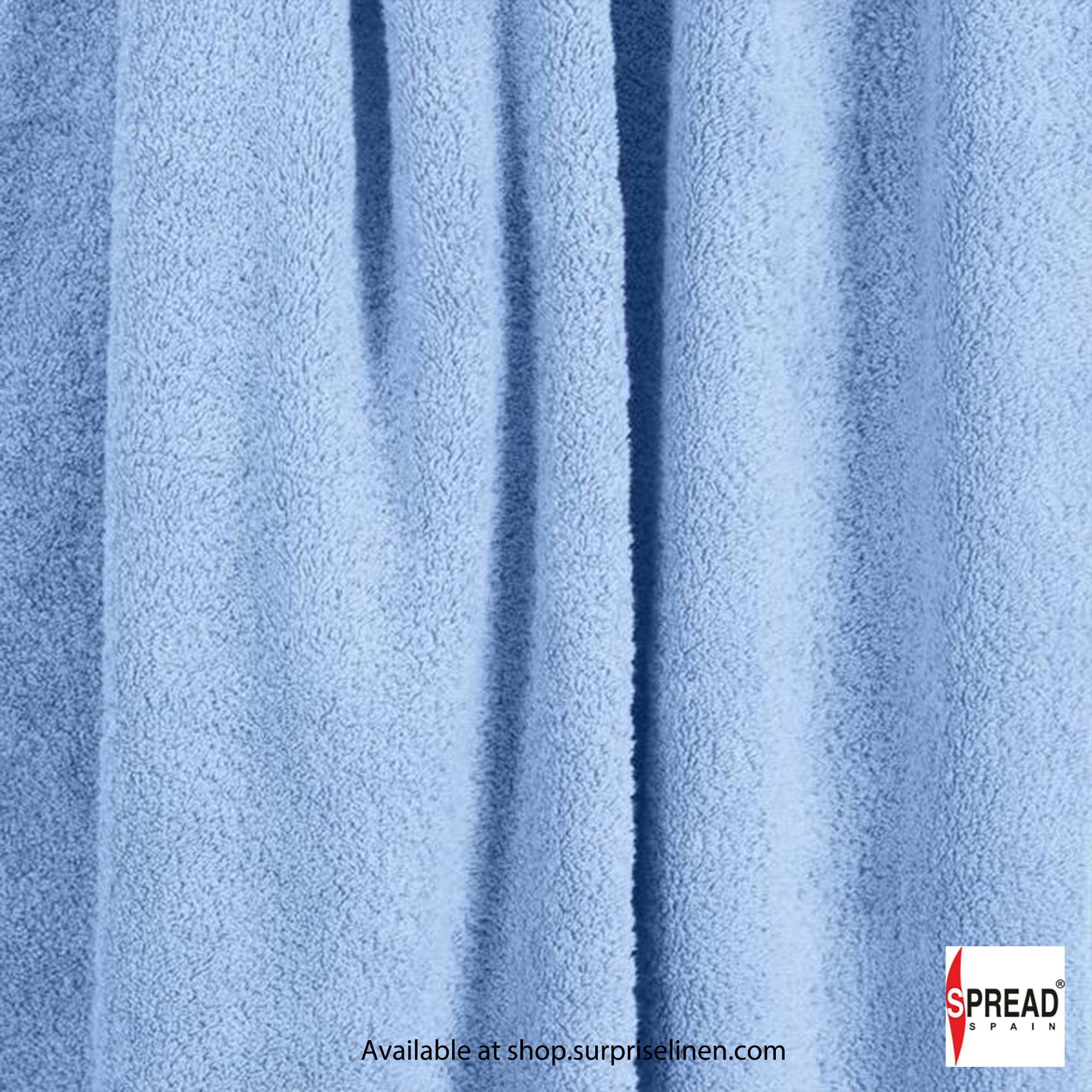 Spread Spain - Ring Spun Cotton Luxurious Bath Towels (Blue)