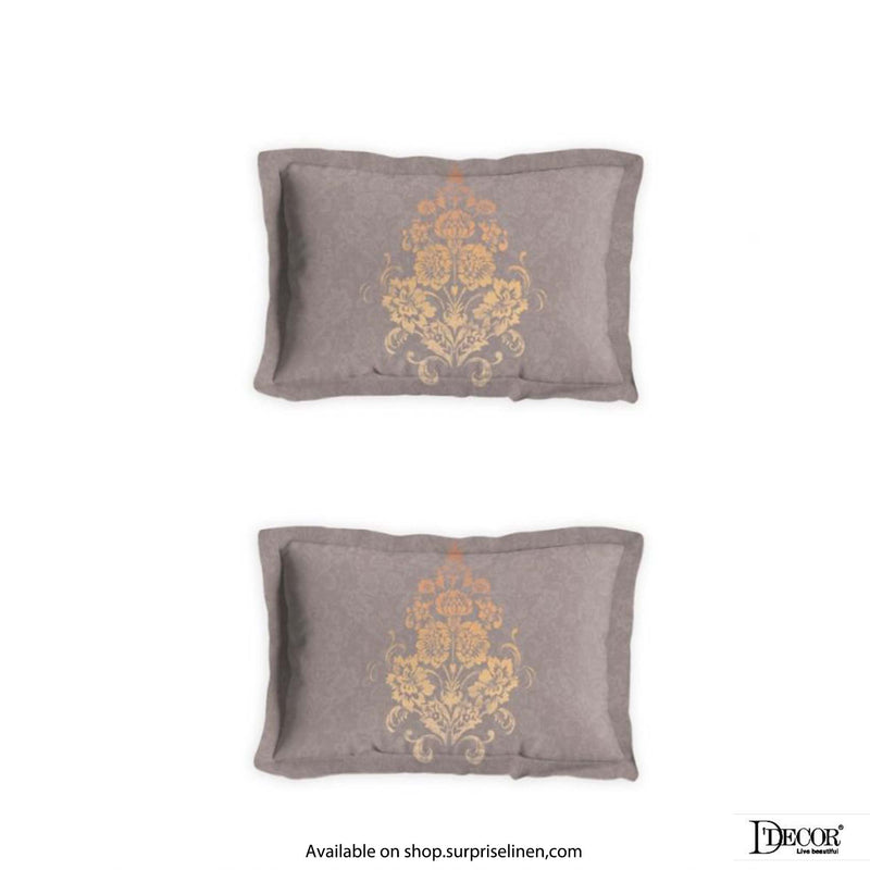 D'Decor - Evita Collection 100% Cotton Non Quilted 3 Pcs Bedcover Set (Sun Drop)