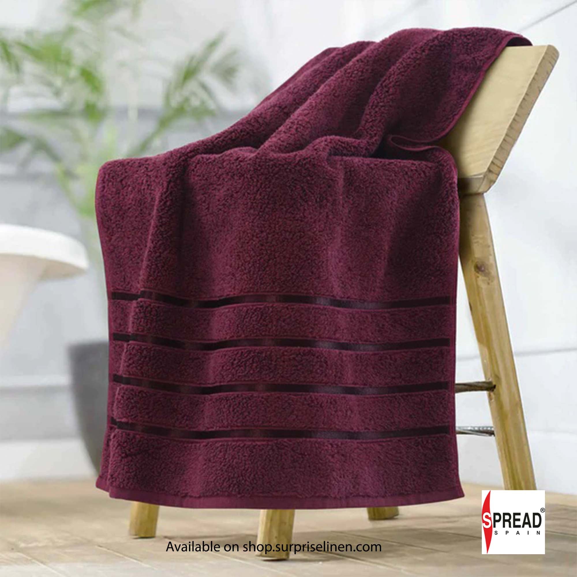 Spread Spain - Roman Bath Collection Towels (Marsala)