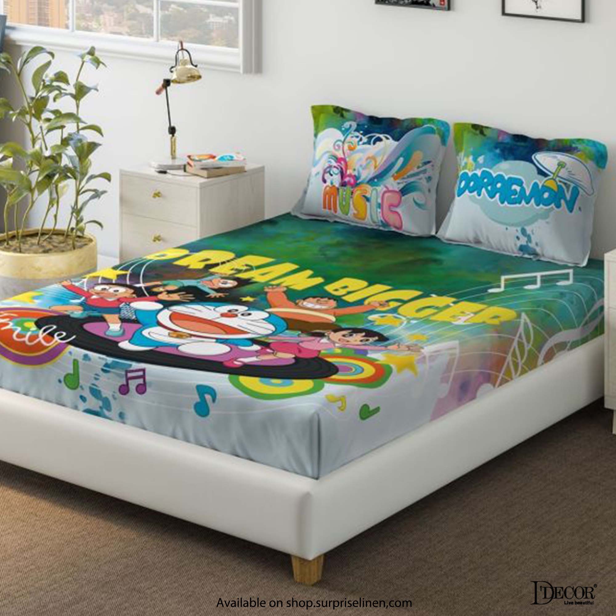 D'Decor - Kids Economy Collection Dream Bigger Bedsheet Set