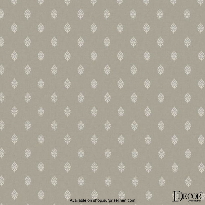 D'Decor - Cherish Collection Aluminum Grey Bed Sheet