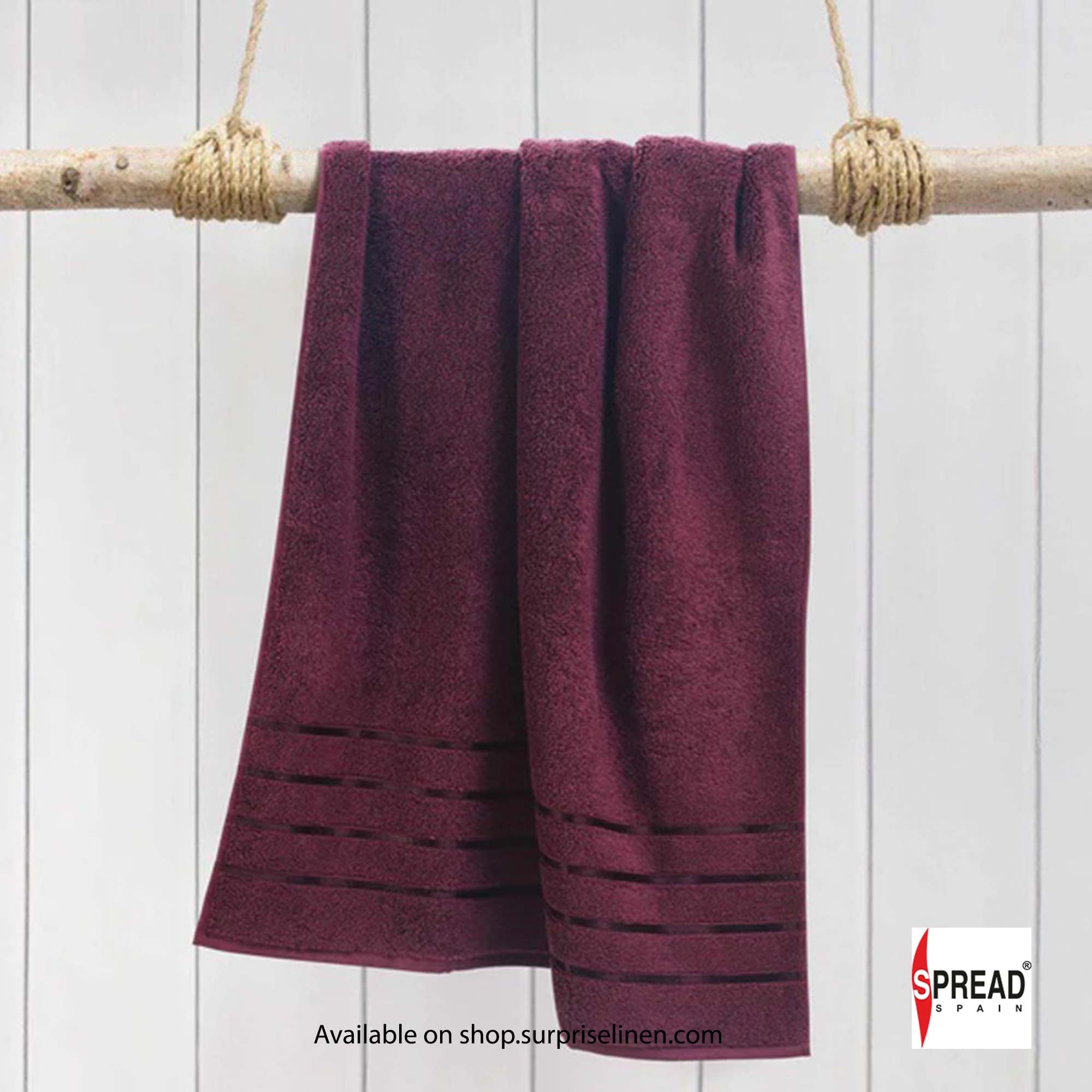 Spread Spain - Roman Bath Collection Towels (Marsala)