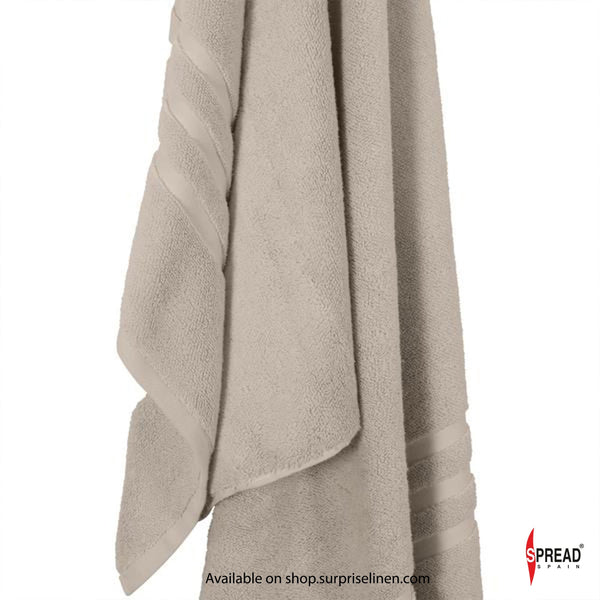 Spread Spain - Miami Premium Cotton Luxury Bath Towels (Beige)