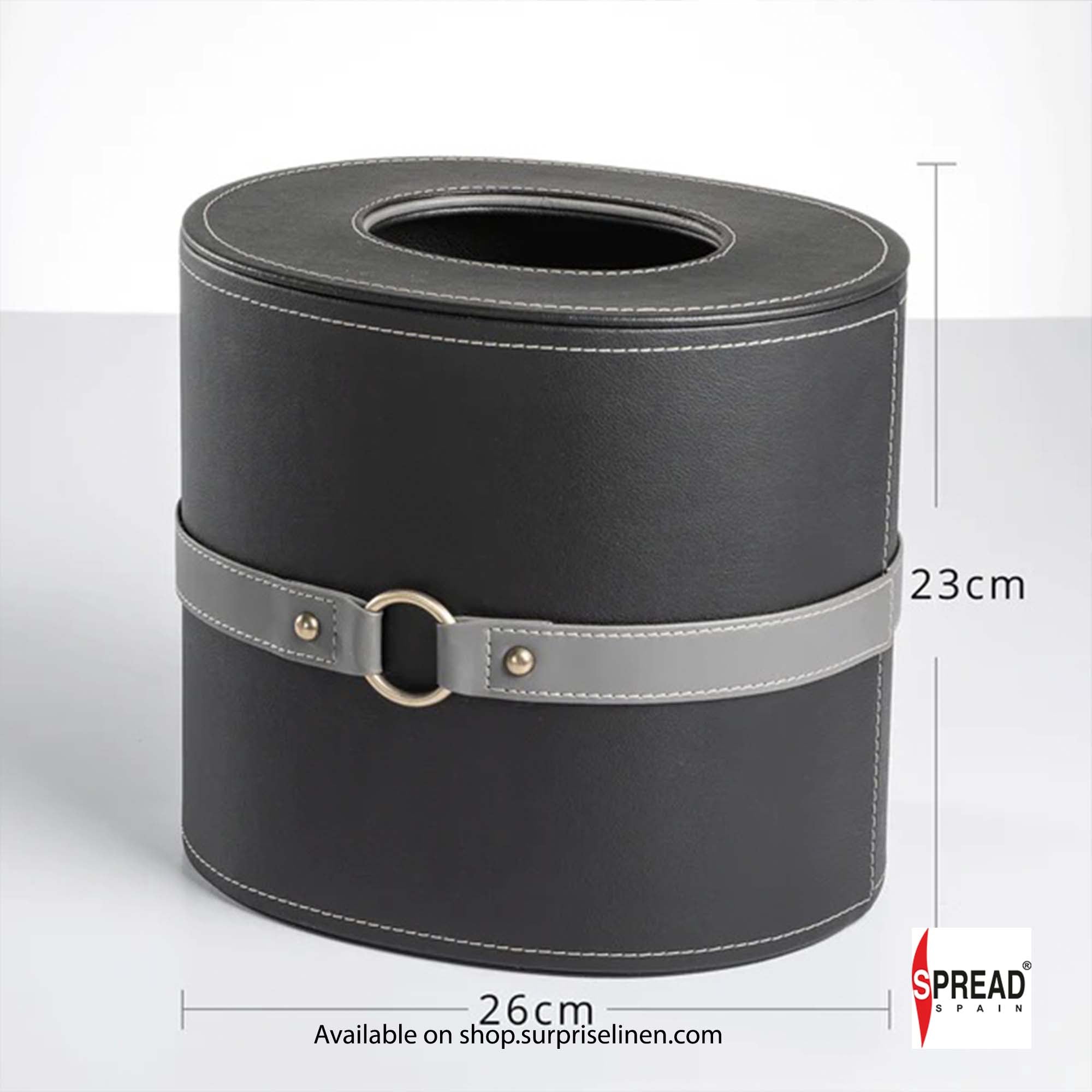 Spread Spain - Ranch Collection Dustbin (Black)