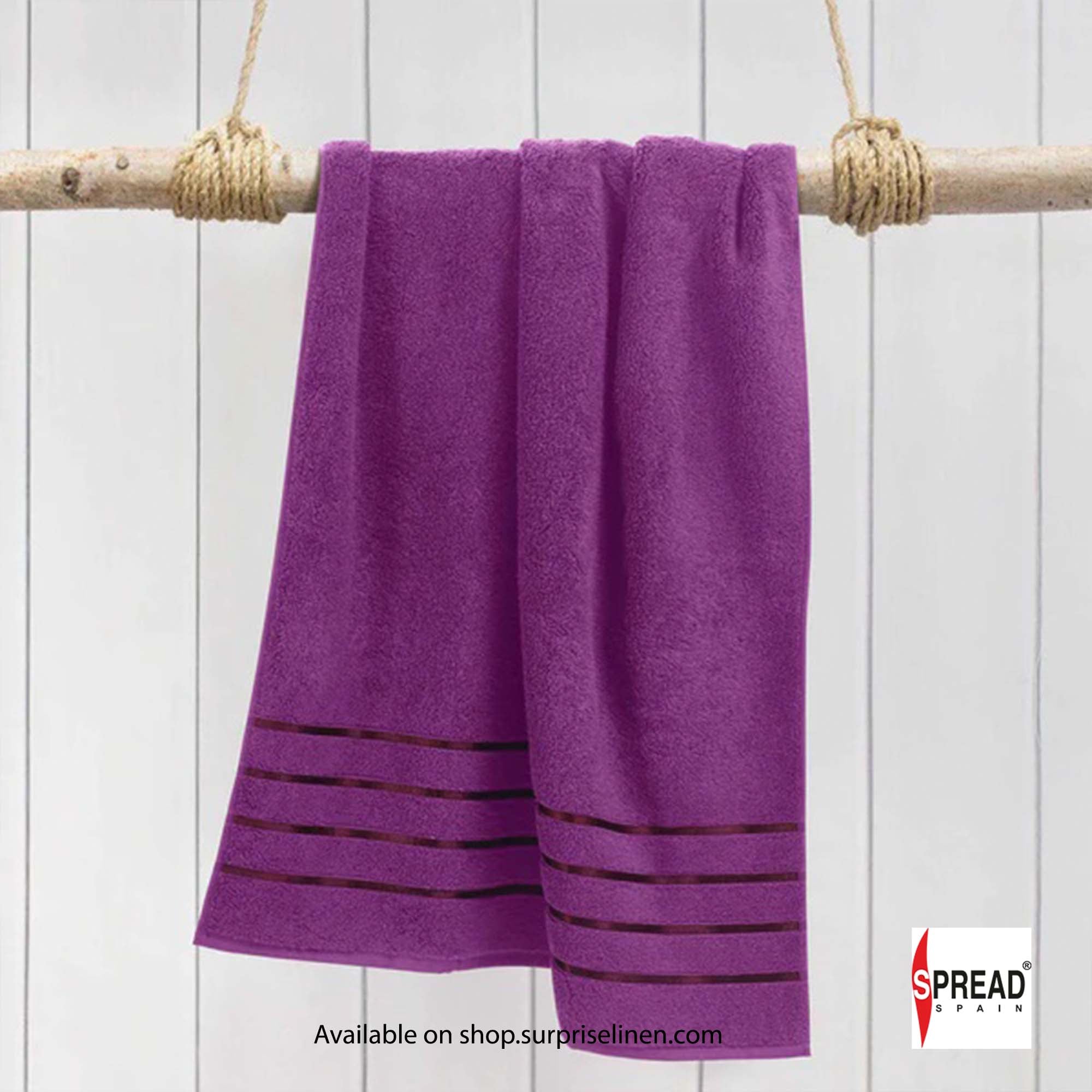 Spread Spain - Roman Bath Collection Towels (Lilac)