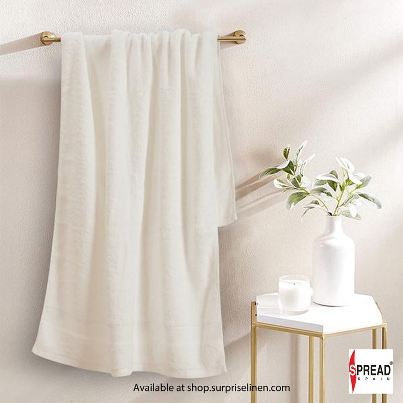 Spread Spain - Ring Spun Cotton Luxurious Bath Towels (Ivory)