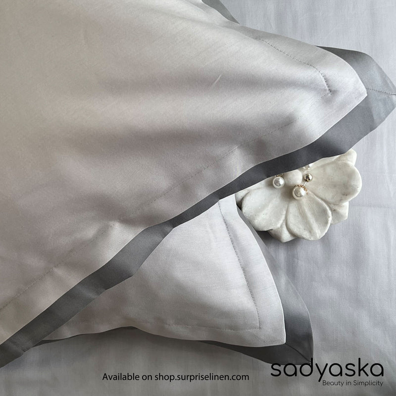 Sadyaska - Duplex Collection Bedsheet Set (Pearl Grey)