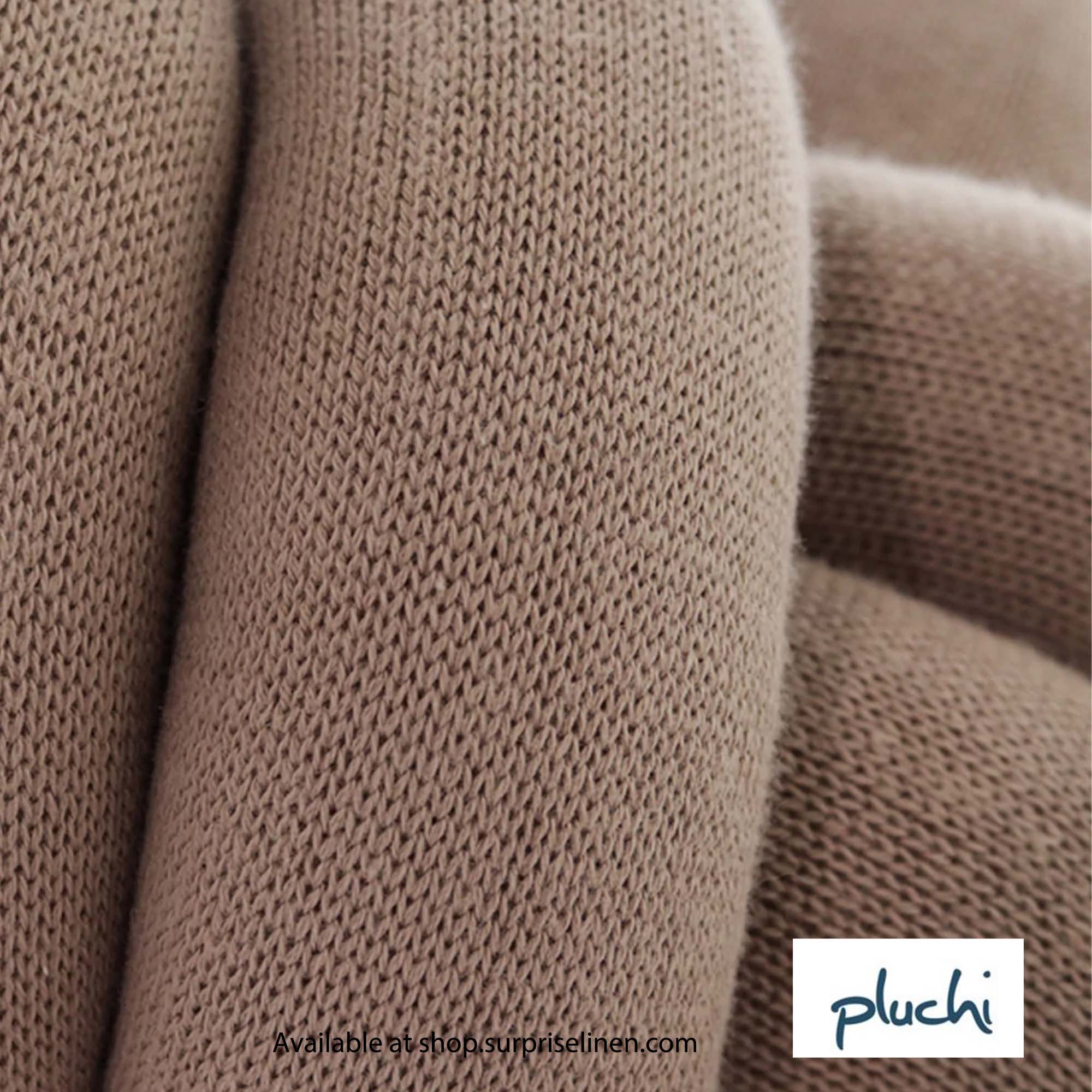 Pluchi - Nodo Cushion Cover (Sandy Brown)