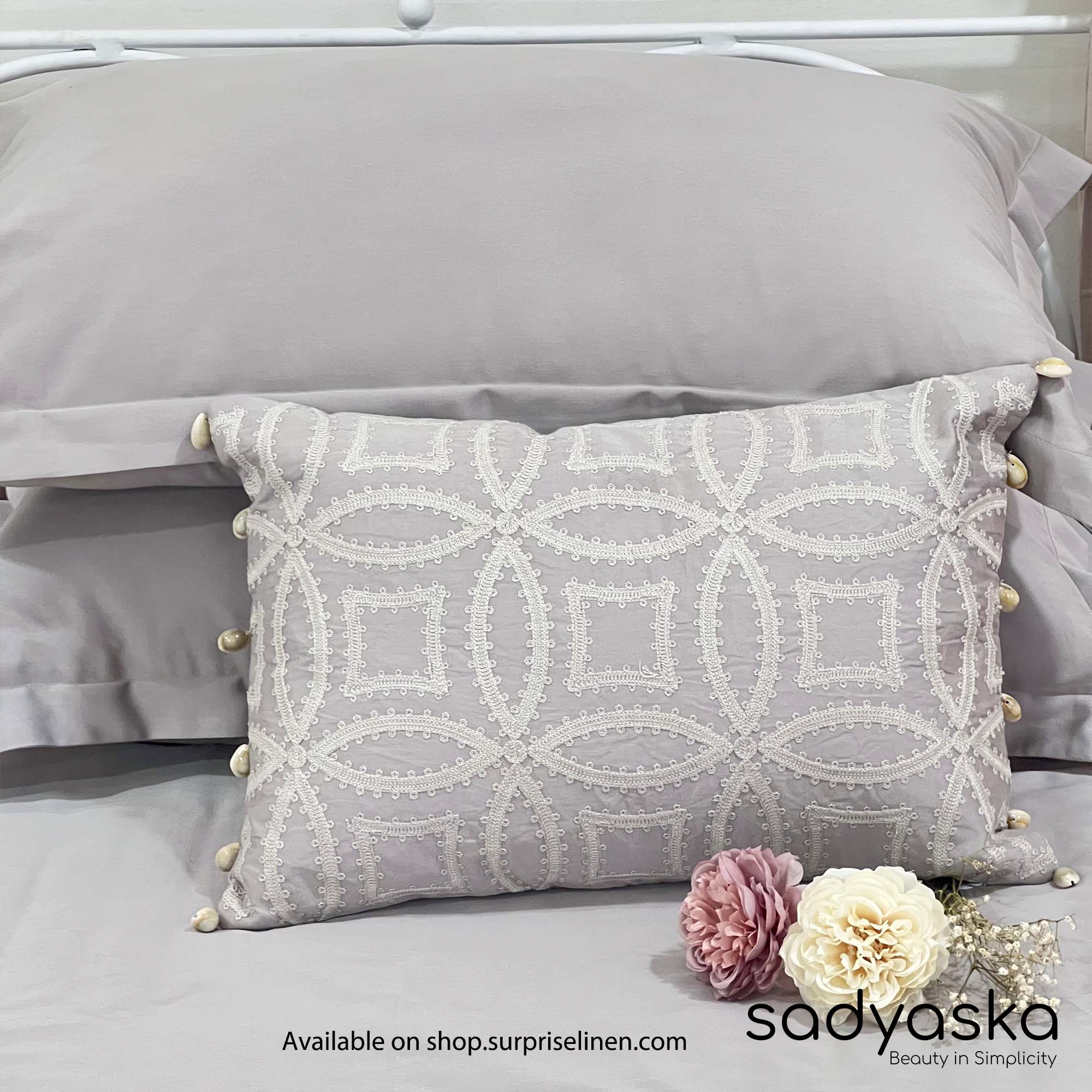 Sadyaska - Treasure Collection Stark Bedsheet Set (Silver)