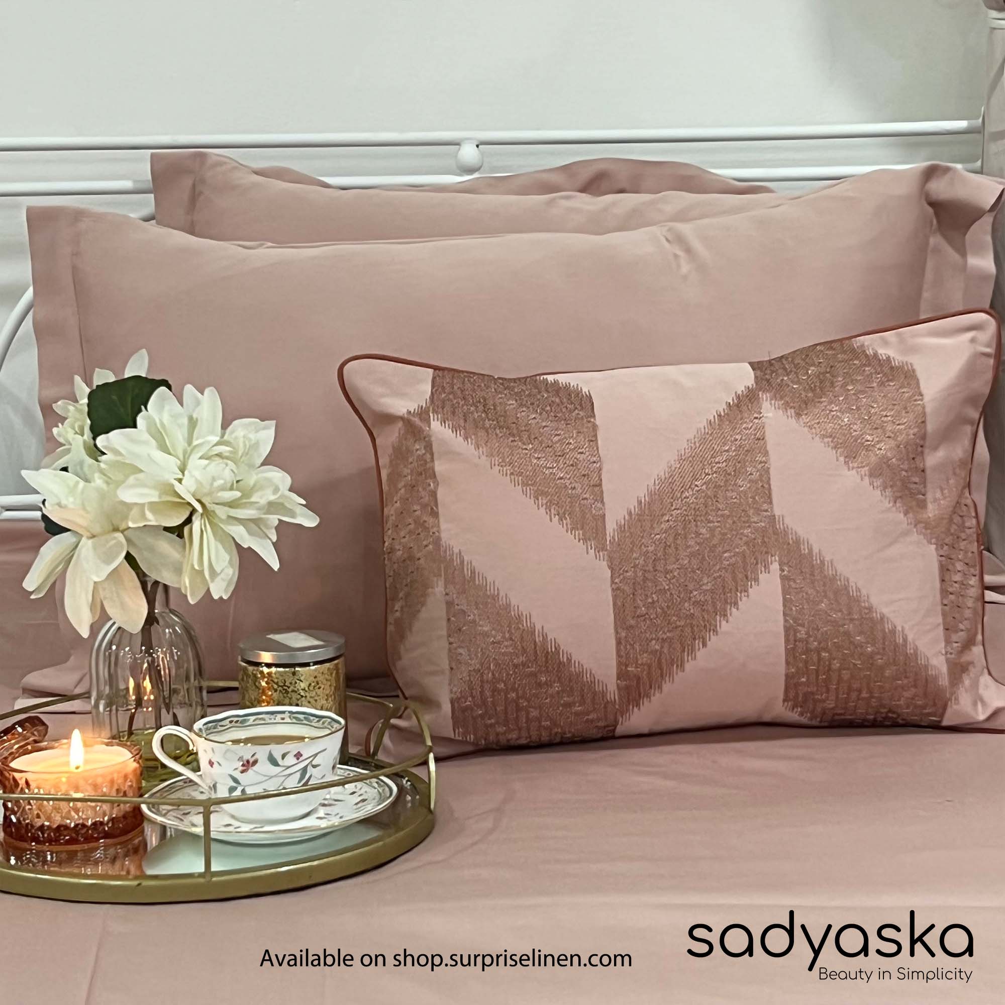 Sadyaska - Treasure Collection Stacy Bedsheet Set (Rose)