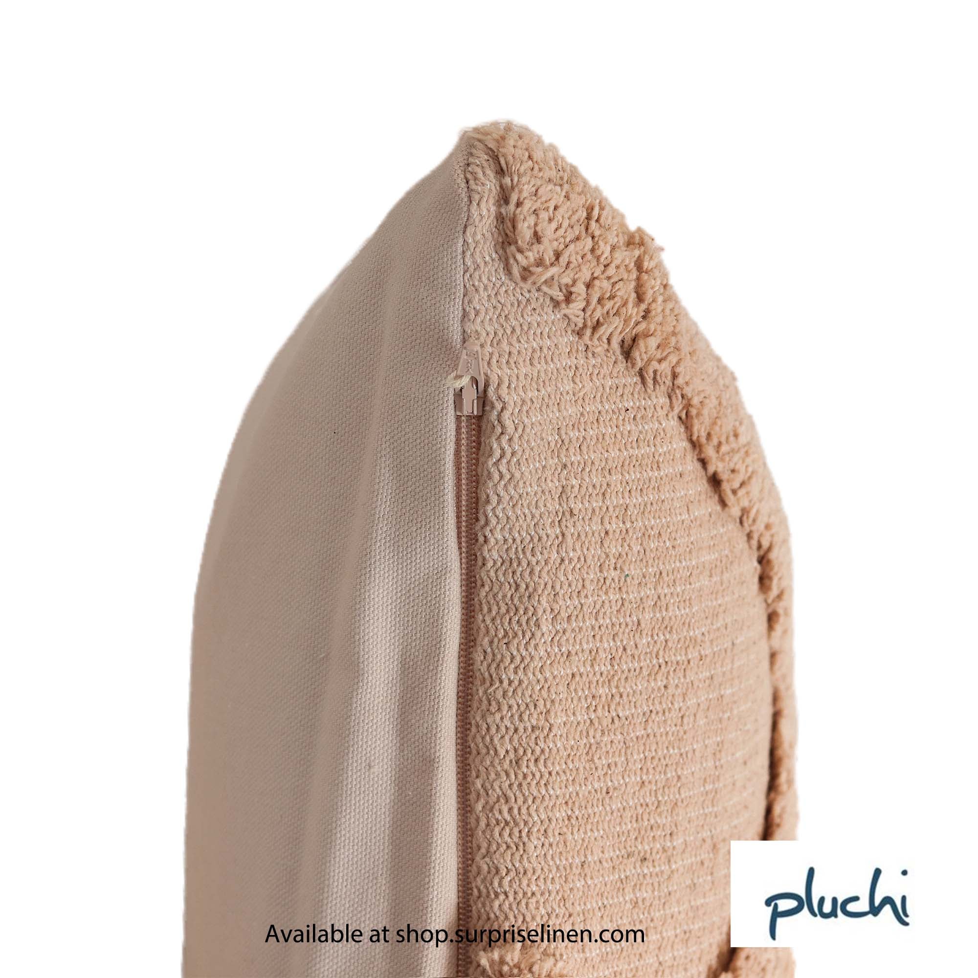 Pluchi - Bermuda Cushion Cover (Blush Pink)