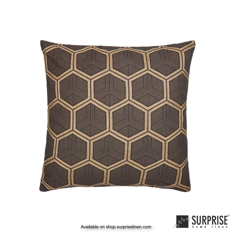 Surprise Home - Hive 45 x 45 cms Designer Cushion Cover (Green)