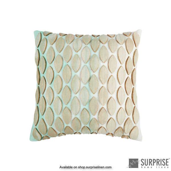 Surprise Home - Felt Leaf Cushion Cover (Green)