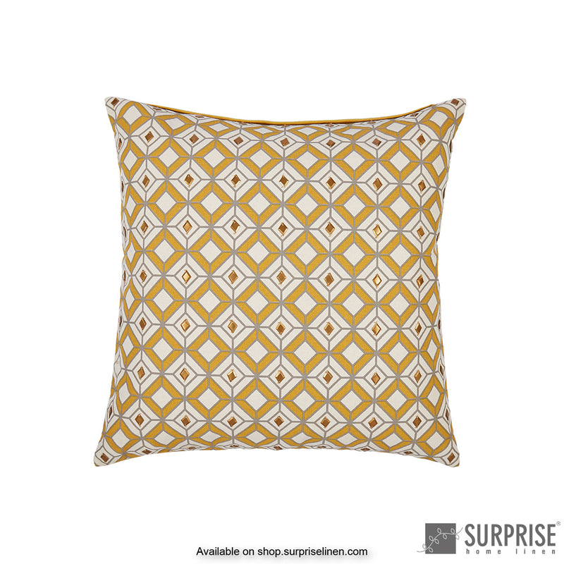 Surprise Home - Retro Chic Cushion Cover (Yellow)