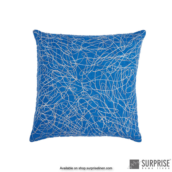 Surprise Home - Scribbles Cushion Cover (Blue)