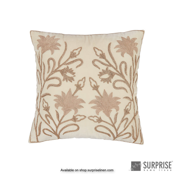 Surprise Home - Dori Flowers Cushion Cover (Cream)