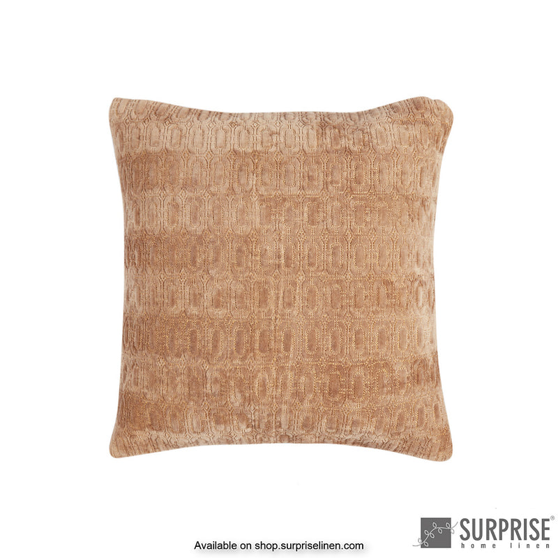 Surprise Home - Velveteen 3.0 Cushion Cover (Brown)
