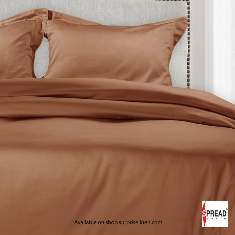 Spread Spain - The Italian Collection 500 Thread Count Cotton Bedsheet Set (Copper)