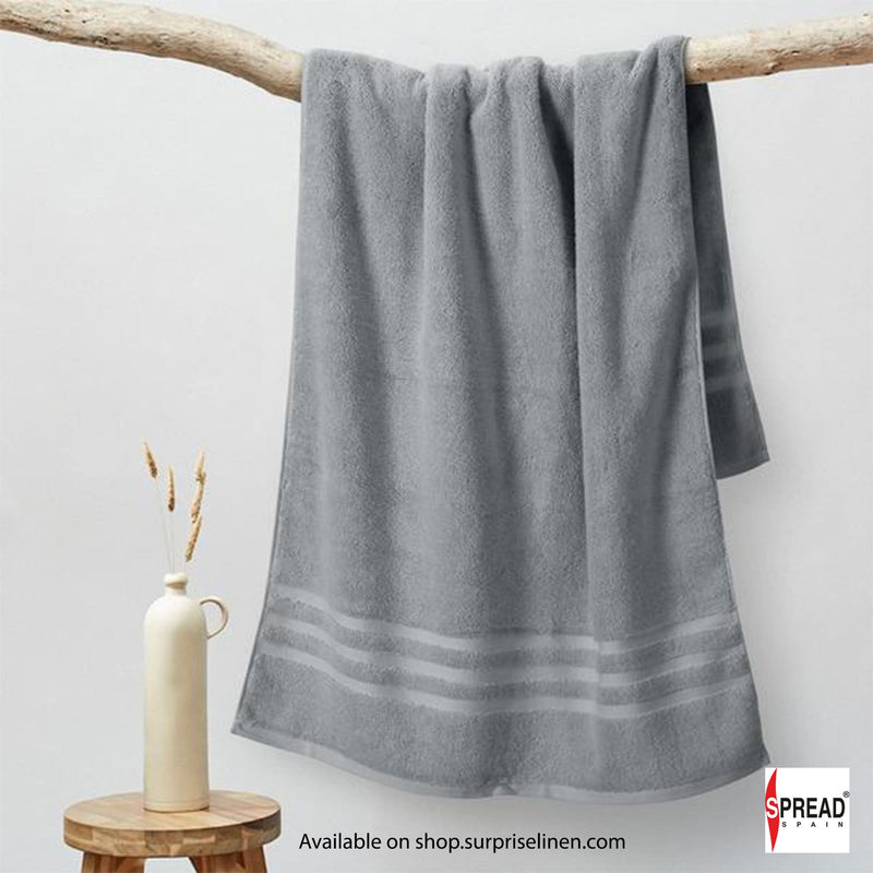Spread Spain - Miami Premium Cotton Luxury Bath Towels (Grey)