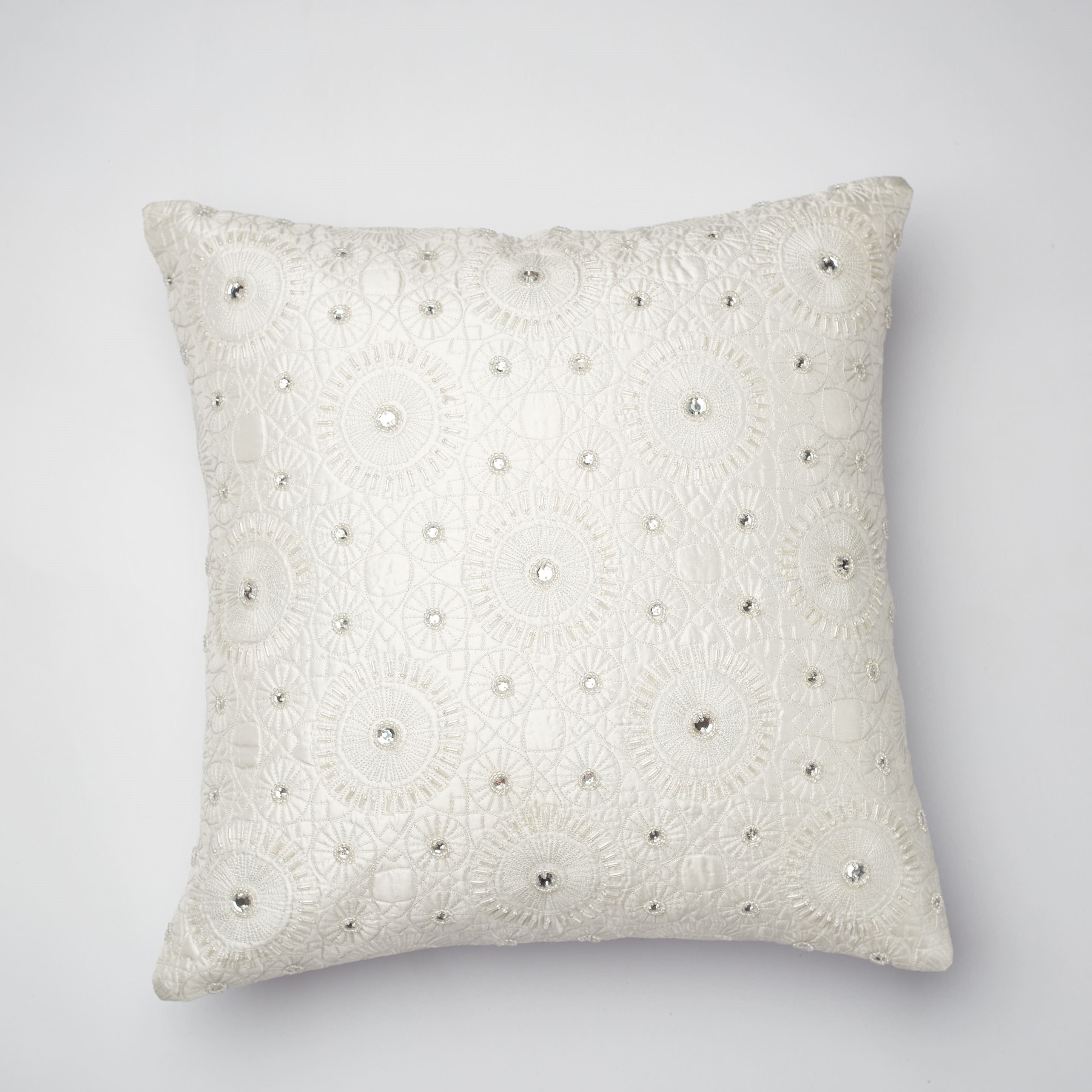 Surprise Home - Mandalas Cushion Covers (Ivory)