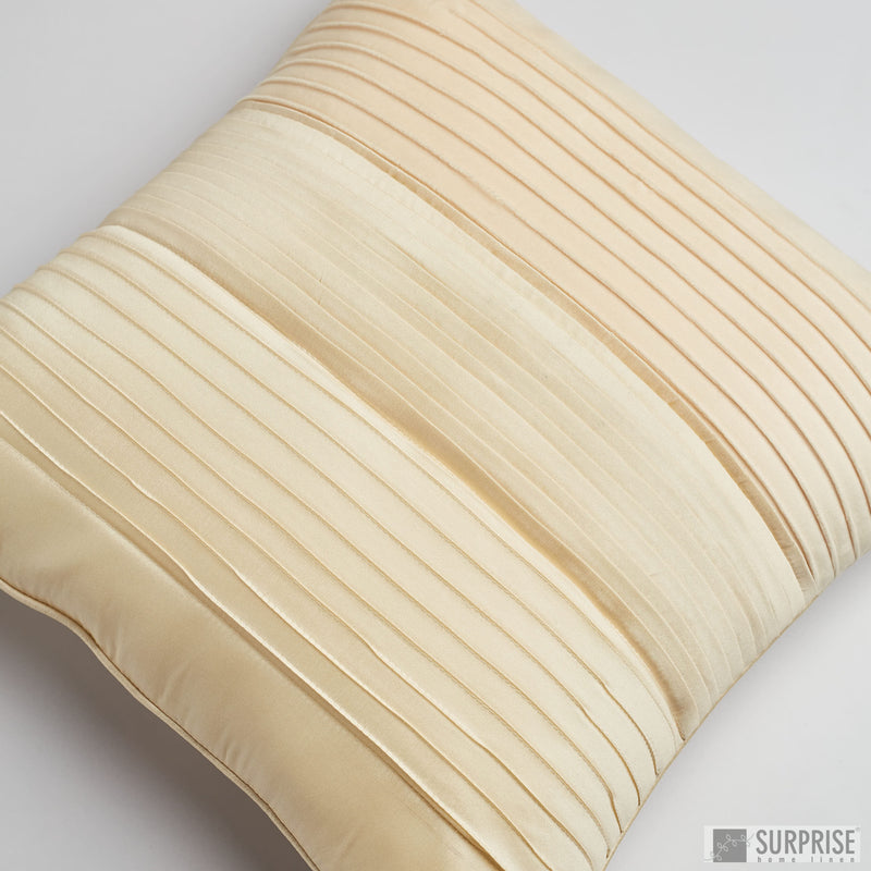 Surprise Home - Pintucks Cushion Covers (Ivory)