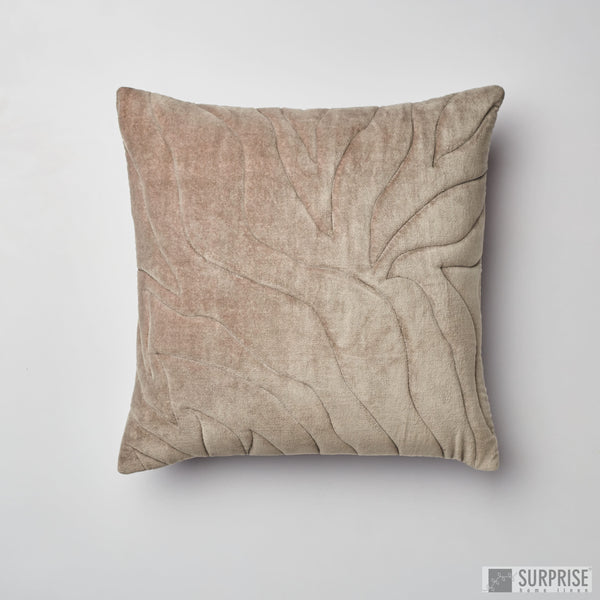 Surprise Home - Quilted Waves Cushion Covers (Beige)