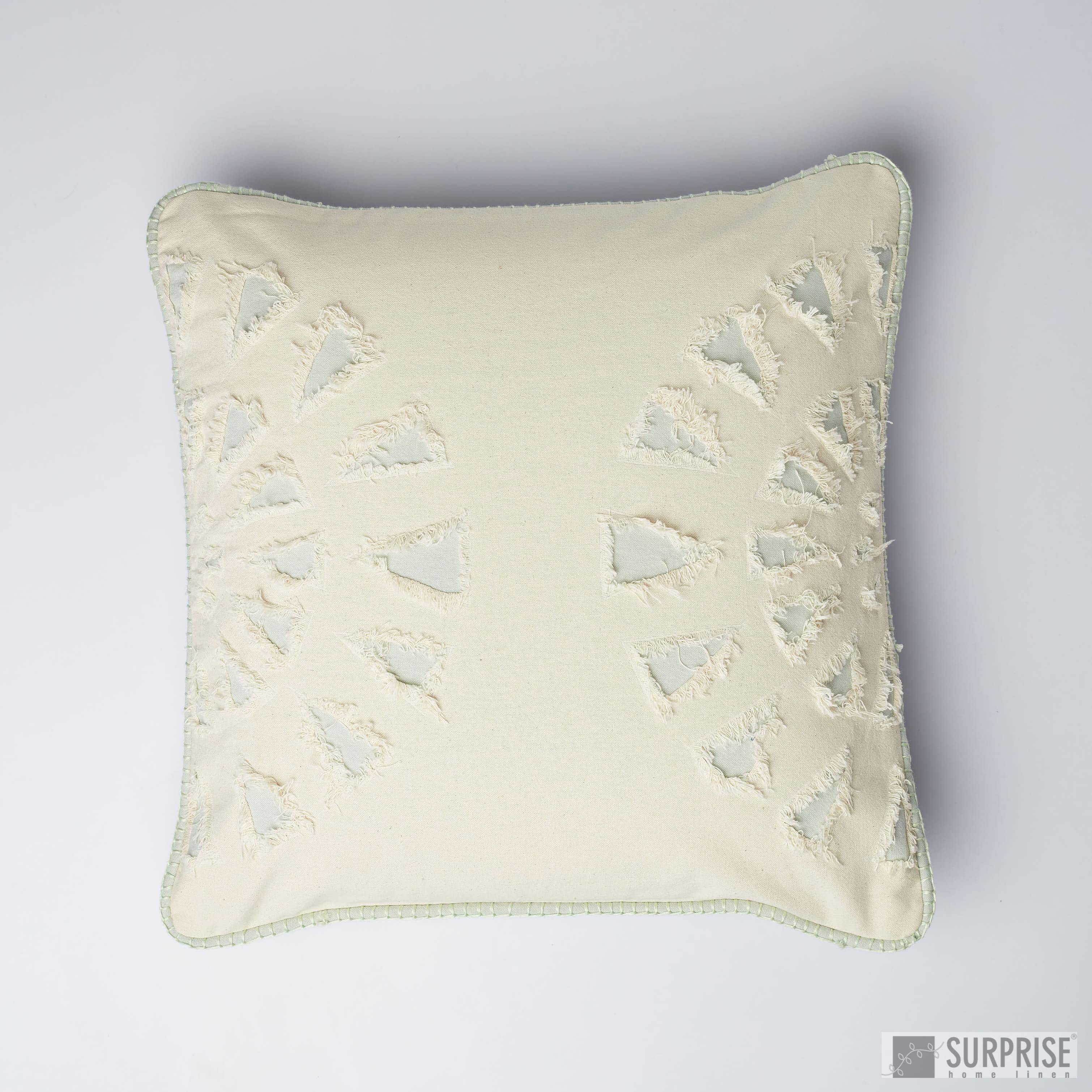 Surprise Home - Peek-a-boo Cushion Covers (Pistachio)