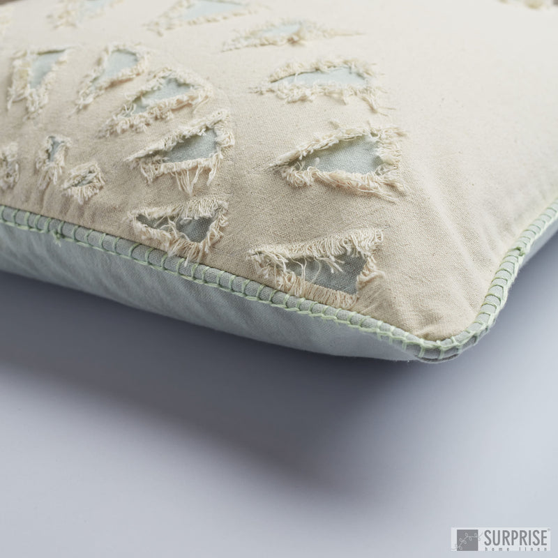 Surprise Home - Peek-a-boo Cushion Covers (Pistachio)