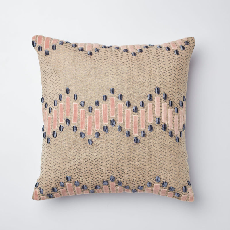Surprise Home - Velveteen Cushion Cover (Pink)