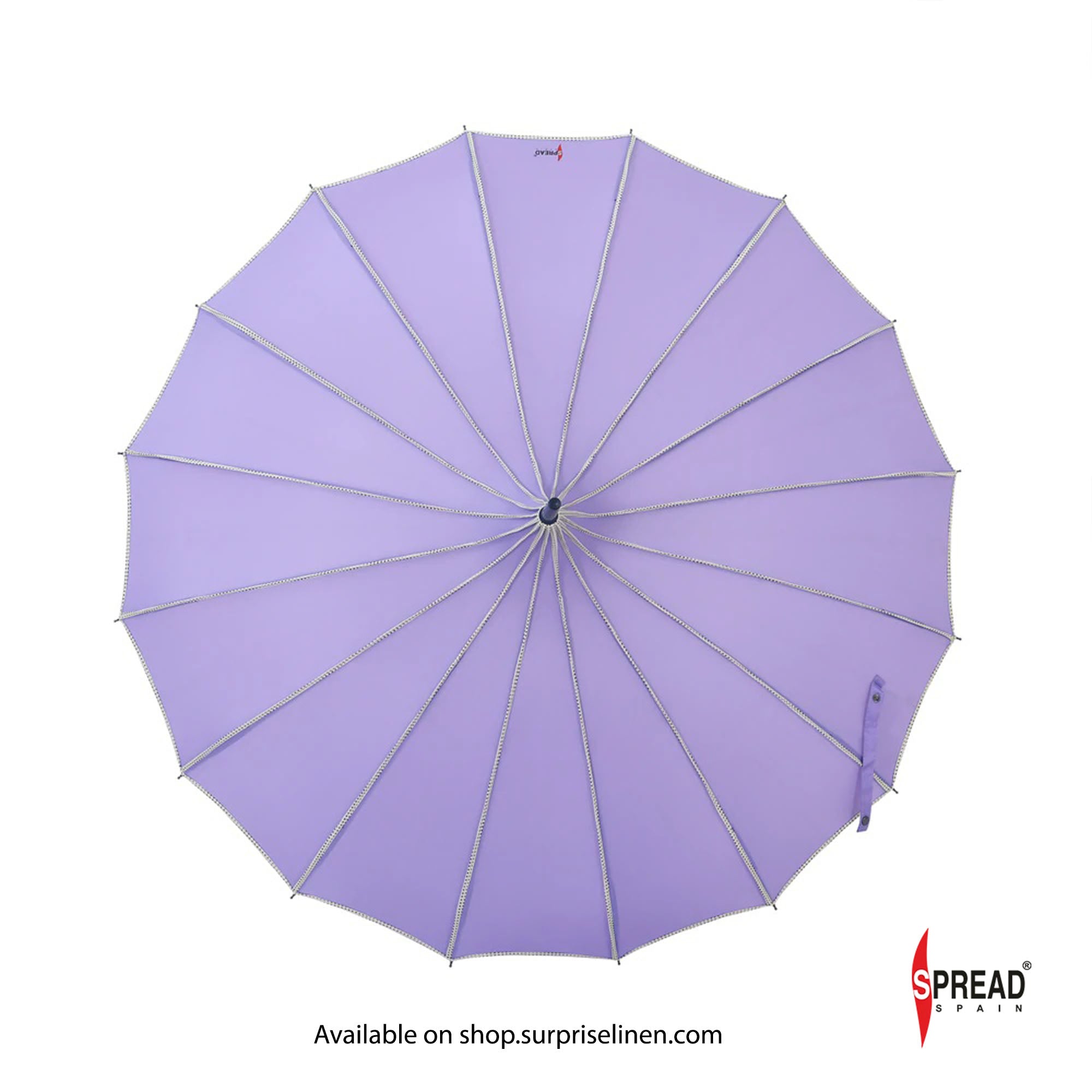 Spread Spain - Pagoda Shaped Long Umbrella (Purple)