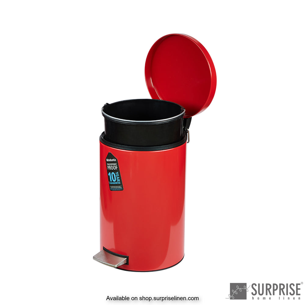 Surprise Home - Brabantia 12 Litre Dust Bin (Red)