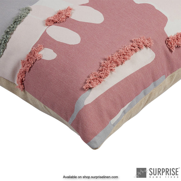 Surprise Home - Scandic Cushion Cover (Pink & Grey)