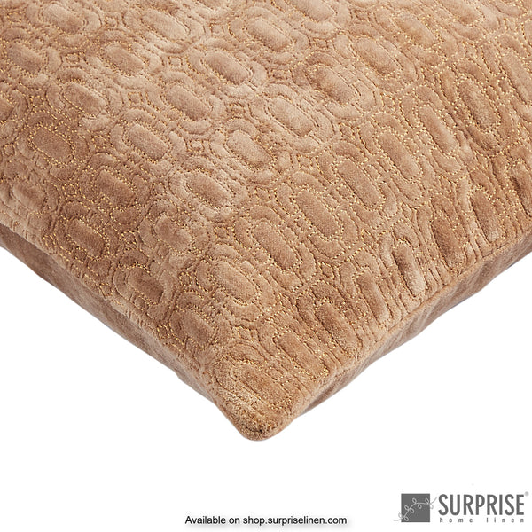 Surprise Home - Velveteen 3.0 Cushion Cover (Brown)