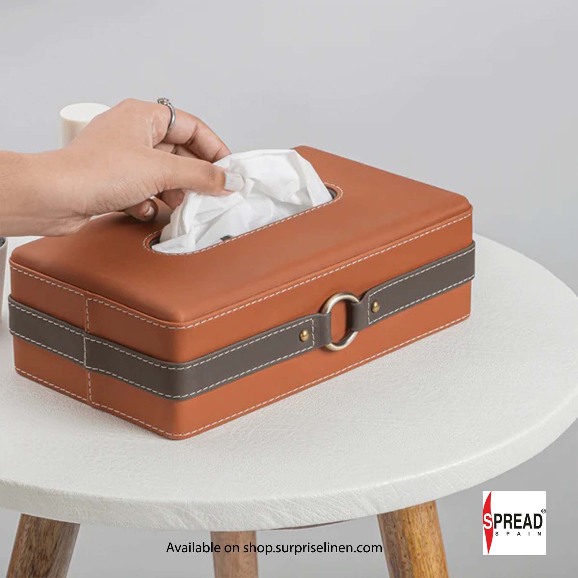 Spread Spain - Ranch Collection Tissue Box (Orange)