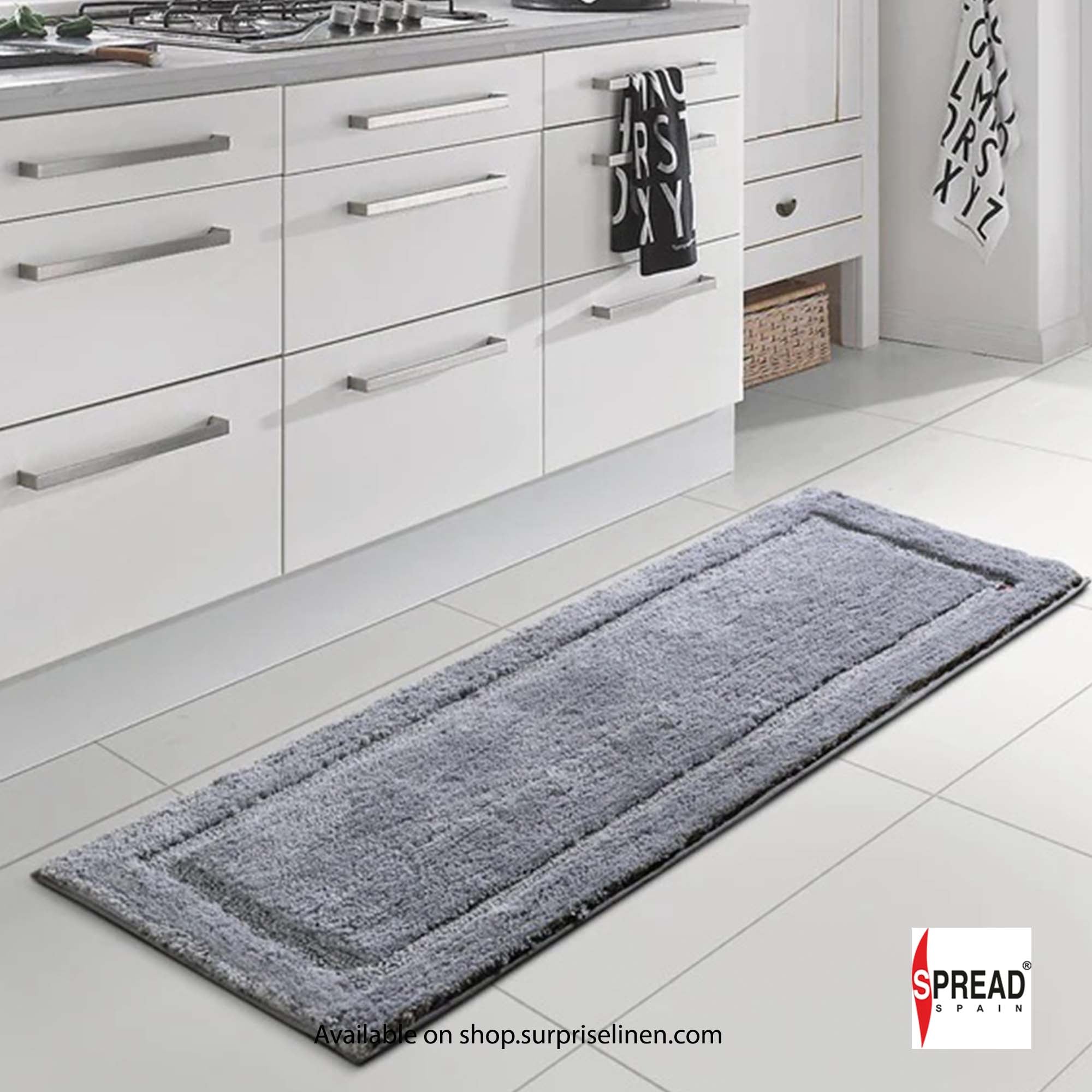 Spread Spain - Superba Luxury Bath Mats (Carbon)