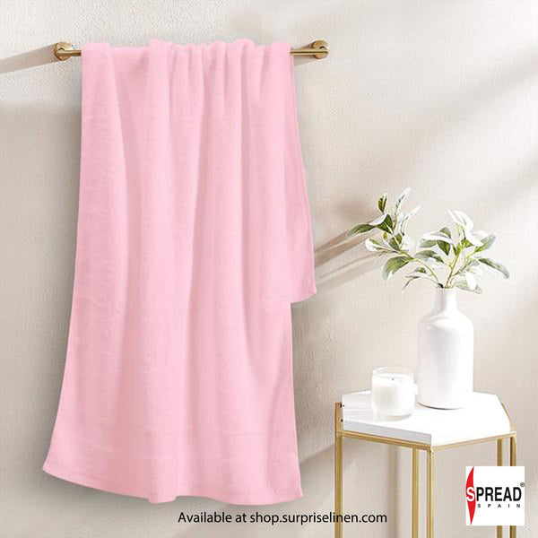 Spread Spain - Ring Spun Cotton Luxurious Bath Towels (Pink)