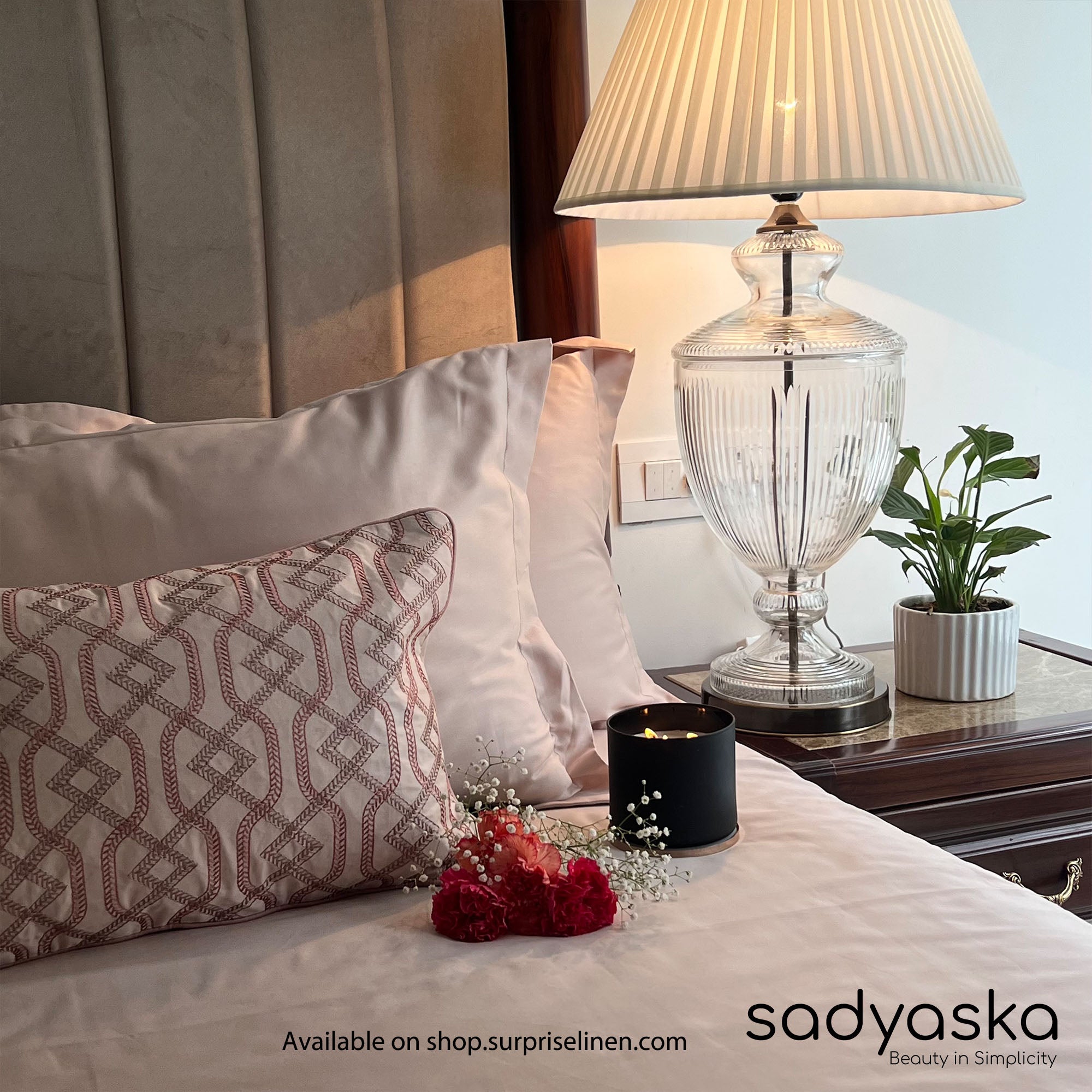 Sadyaska - Treasure Collection Foster Bedsheet Set (Buff)