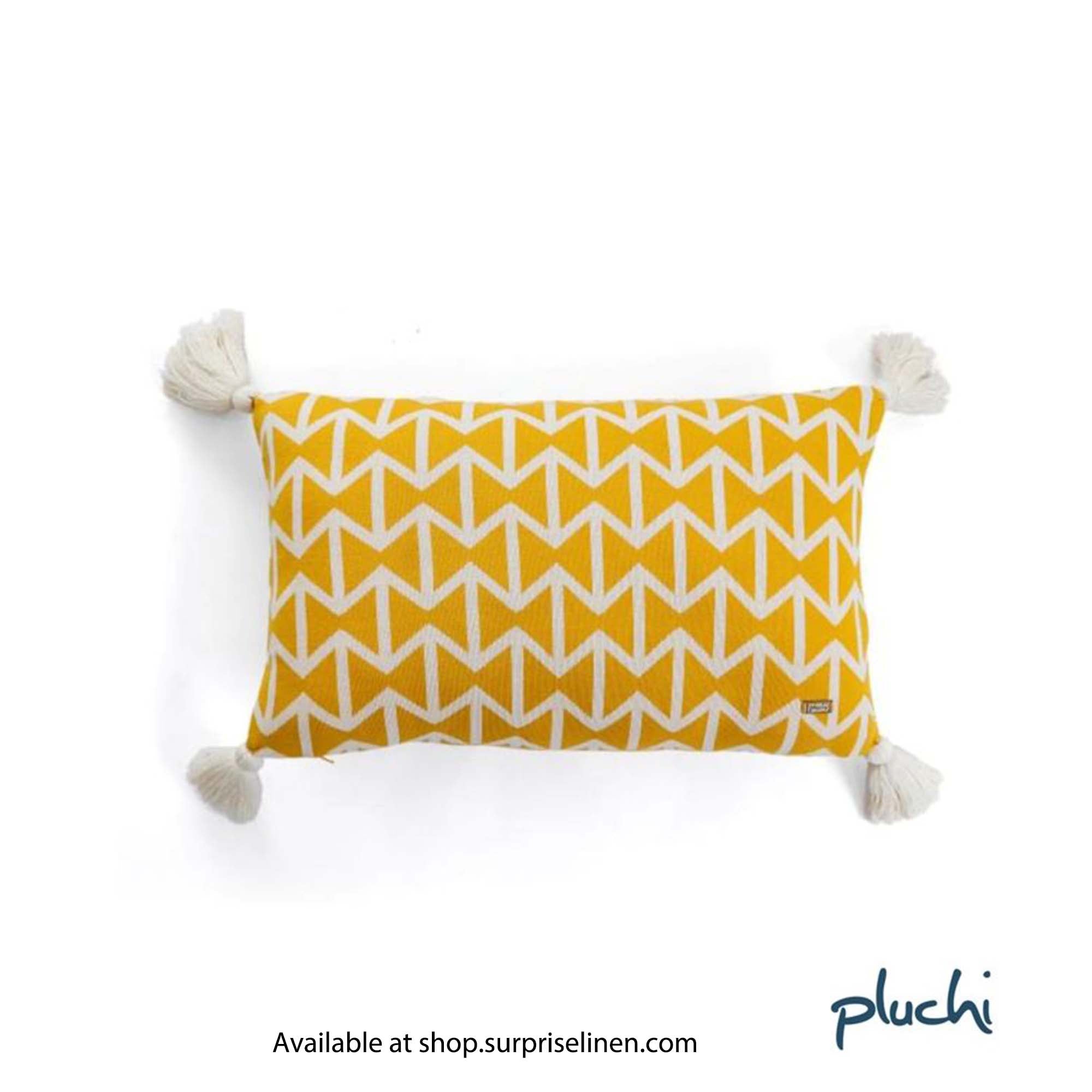 Pluchi - Beatrice Cushion Cover (Yellow)