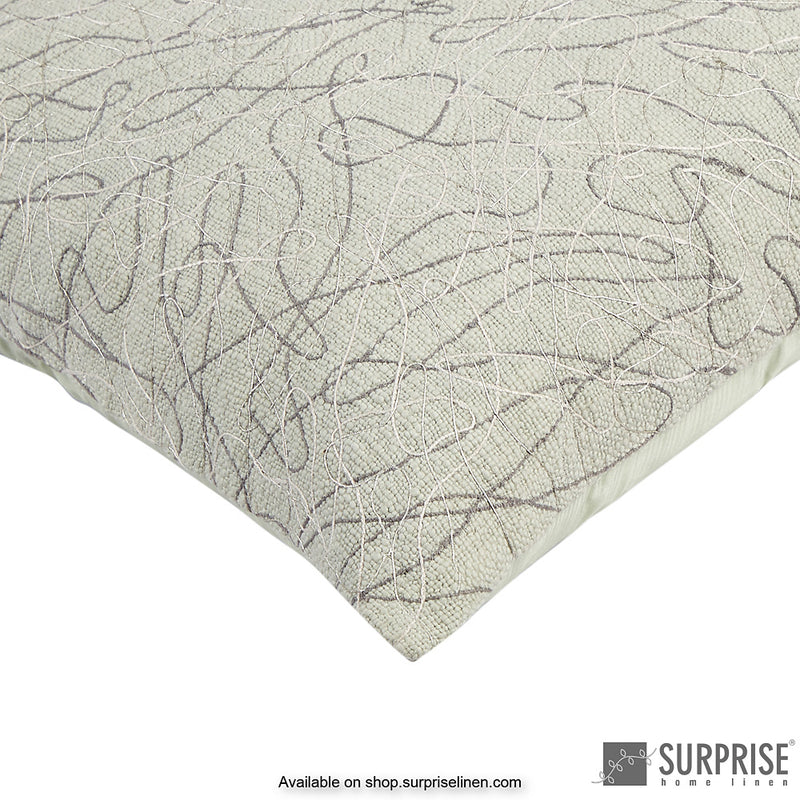 Surprise Home - Scribbles Cushion Cover (Pista)