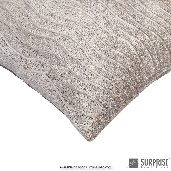 Surprise Home - Velveteen Cushion Cover (Grey)