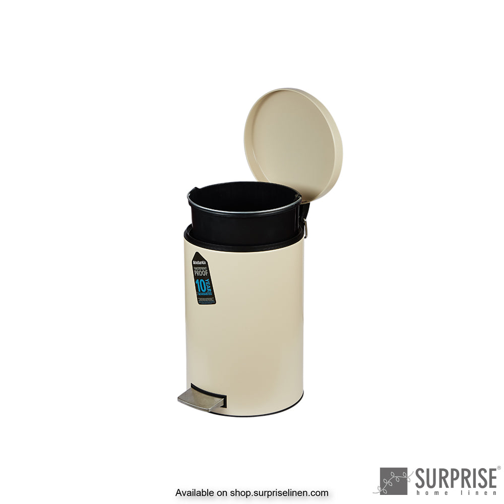 Surprise Home - Brabantia 12 Litre Dust Bin (Cream)