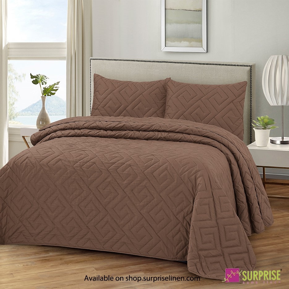 Surprise Home - Everyday Essentials D'Lux 3 Pcs Bedcover Set (Rain Drum)