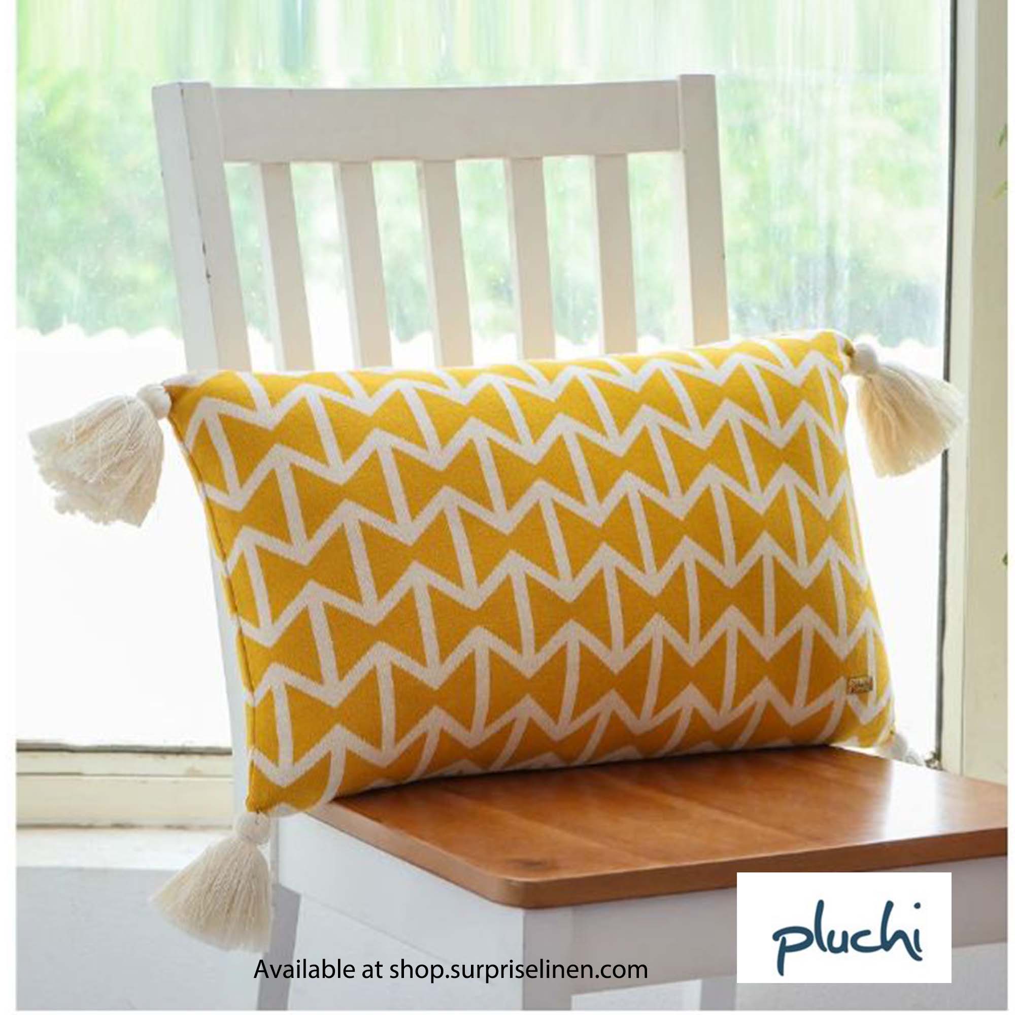 Pluchi - Beatrice Cushion Cover (Yellow)