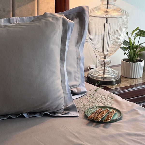 Sadyaska - Duplex Collection Bedsheet Set (Silver)