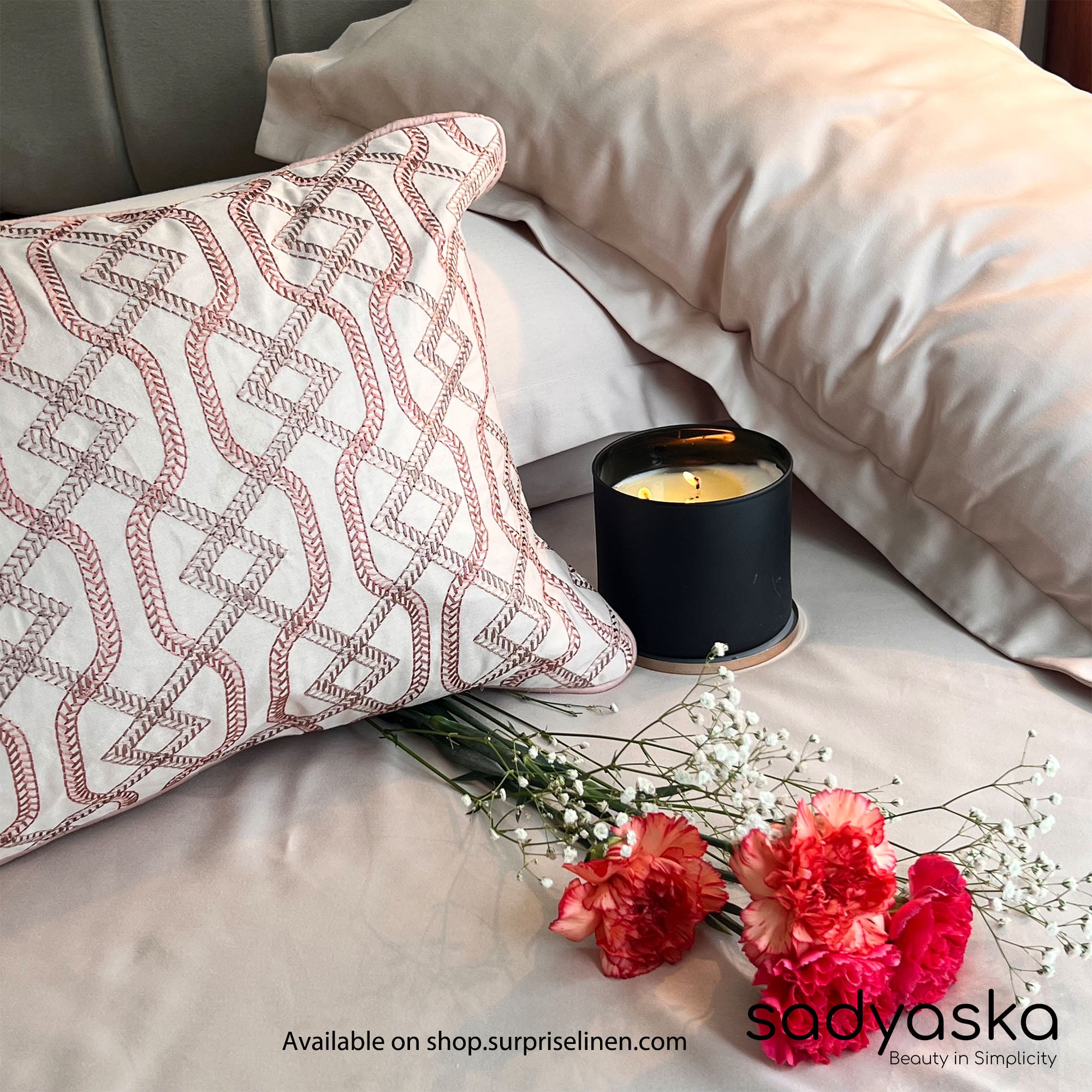 Sadyaska - Treasure Collection Foster Bedsheet Set (Buff)