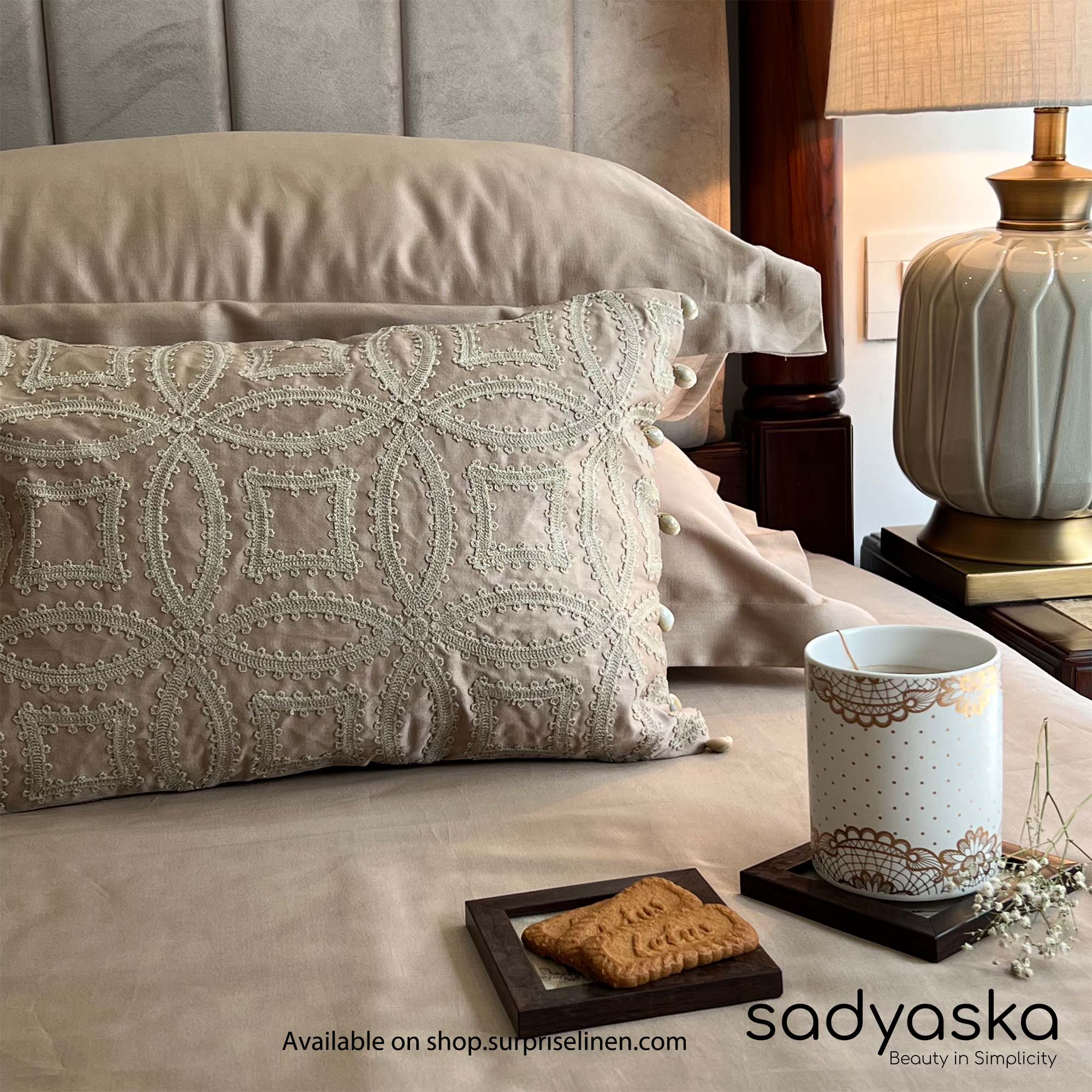 Sadyaska - Treasure Collection Stark Bedsheet Set (Sand)