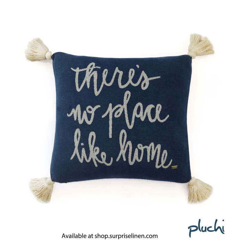 Pluchi - Place Like Home Cushion Cover (Navy)